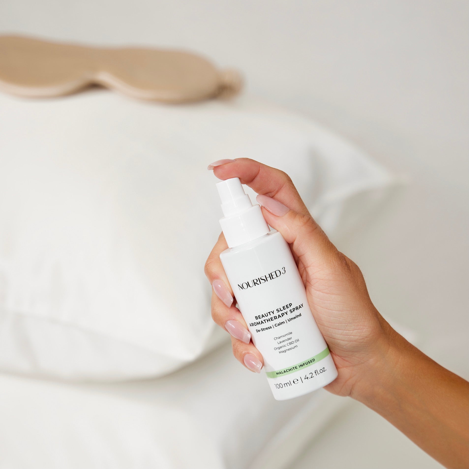 Antibacterial Pillow spray with Essential Organic Tea Tree Oil for Bed  Hygiene
